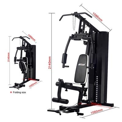 JX-1200F 선택형 다기능 홈 짐,  선택형 래트 풀다운, 버터플라이 머신, 낮은 로우, 흉부 프레스