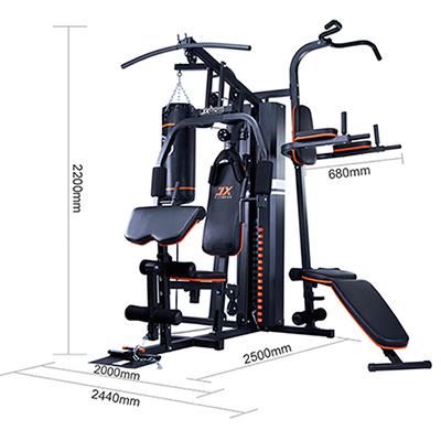 JX-DS930 멀티 스테이션 웨이트 기구, 웨이트 스택 포함