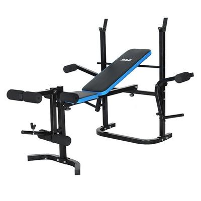 JX-CB-204B 웨이트 벤치, 레그익스 및 암 컬 패드 포함
