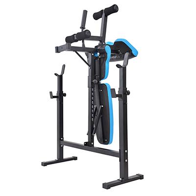 JX-280E 웨이트 벤치, 레그익스 및 암 컬 패드 포함